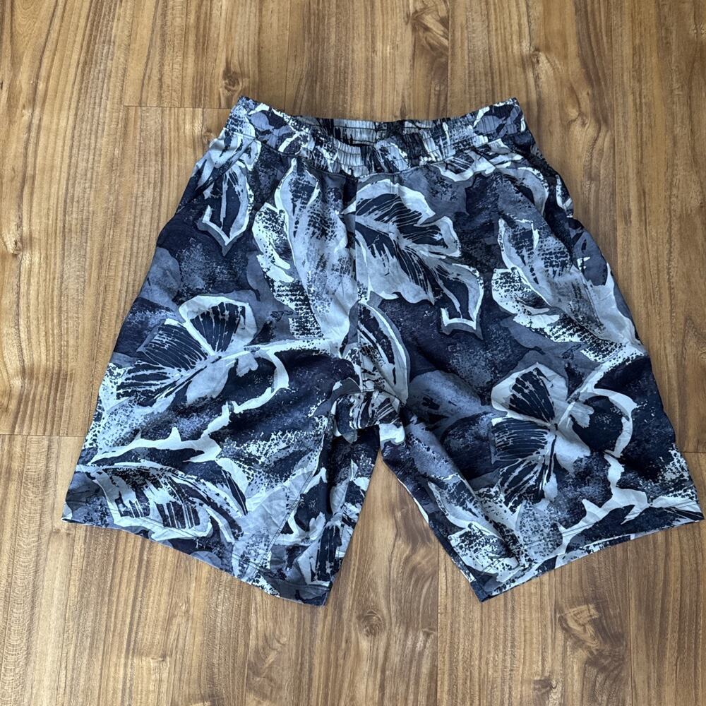 Lululemon Pace Breaker Short 9" *Liner Men Small Tropical Shadow Sea Salt Multi - Picture 3 of 4